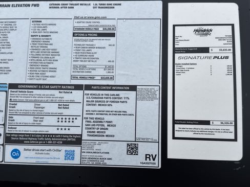 New 2026 GMC Terrain Elevation FWD image 32