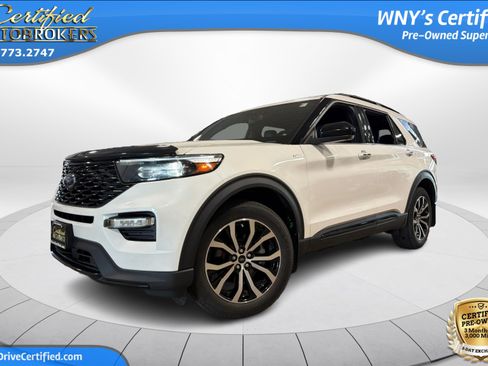 Used 2022 Ford Explorer ST-Line w/ Class IV Trailer Tow Package AWD/4WD image 1