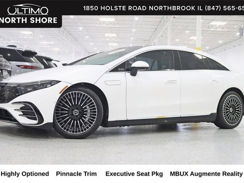 Used 2023 Mercedes-Benz EQS 580 4MATIC Sedan image 1