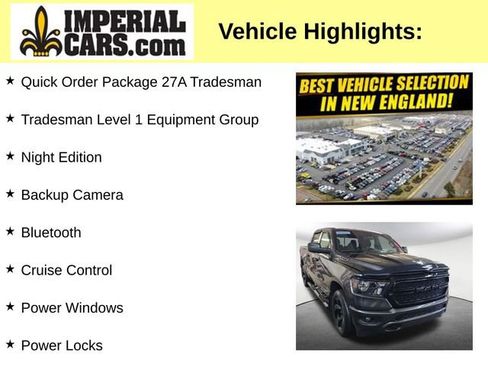 Used 2024 RAM 1500 Tradesman w/ Night Edition image 3