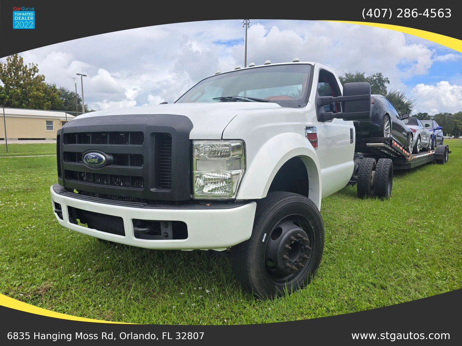Used 2009 Ford F450 2WD Regular Cab Super Duty image 1