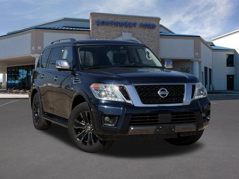 Used 2020 Nissan Armada Platinum w/ Captain's Chairs Package AWD/4WD image 1