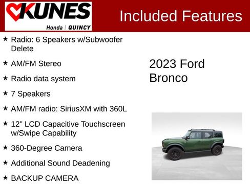 Used 2023 Ford Bronco Wildtrak AWD/4WD image 2
