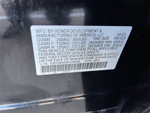 Certified 2023 Acura MDX FWD w/ Technology Package image 35