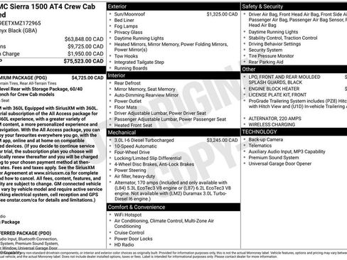 Used 2021 GMC Sierra 1500 AT4 w/ AT4 Premium Package AWD/4WD image 5