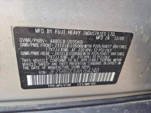 Used 2010 Subaru Forester 2.5X Limited AWD/4WD image 15