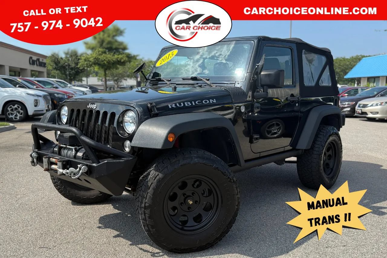 Used 2015 Jeep Wrangler Rubicon w/ Power Convenience Group AWD/4WD image 1