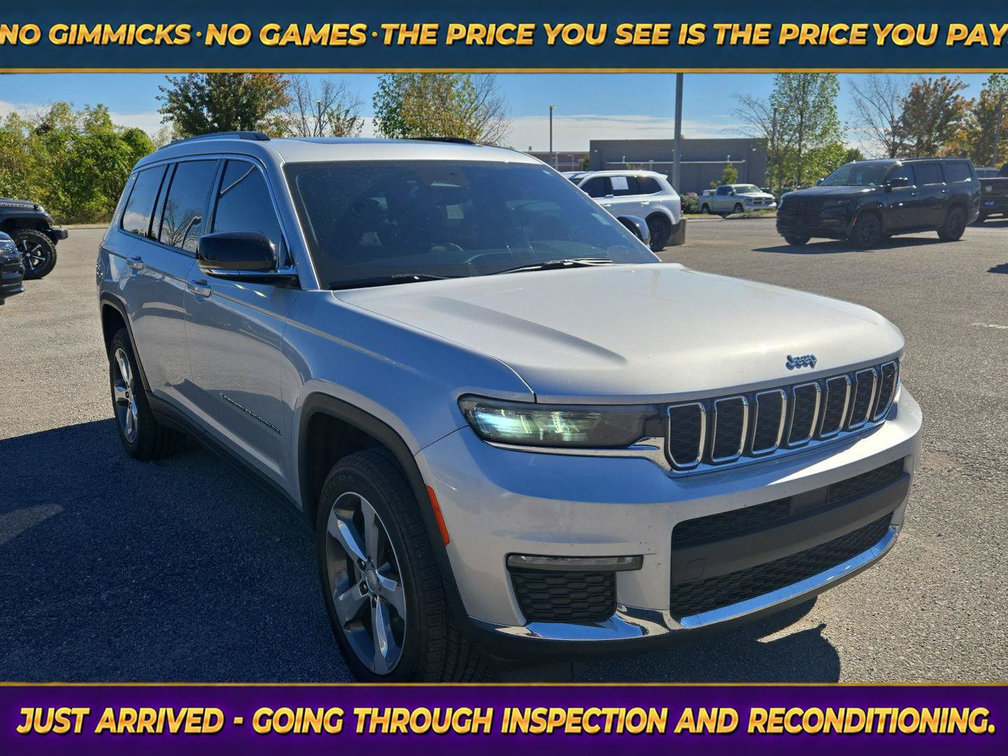 Used 2021 Jeep Grand Cherokee L Limited AWD/4WD image 1