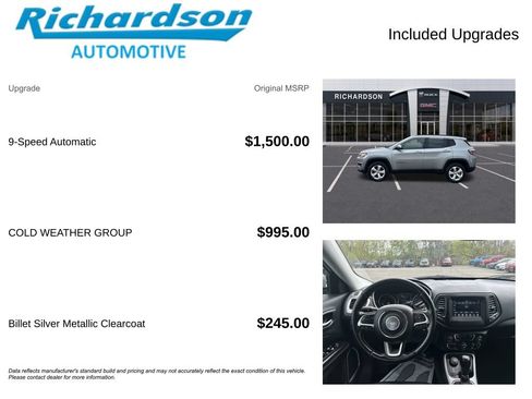 Used 2020 Jeep Compass Latitude w/ Cold Weather Group AWD/4WD image 6