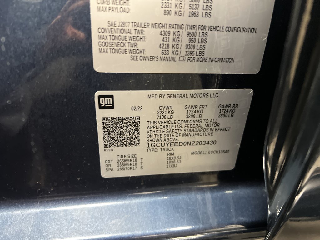 Certified 2022 Chevrolet Silverado 1500 RST AWD/4WD image 27