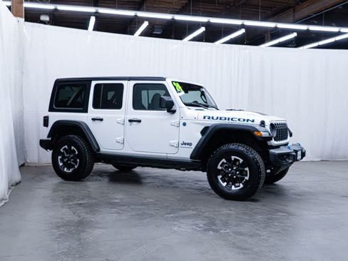 Used 2024 Jeep Wrangler Unlimited Rubicon 4xe AWD/4WD image 1
