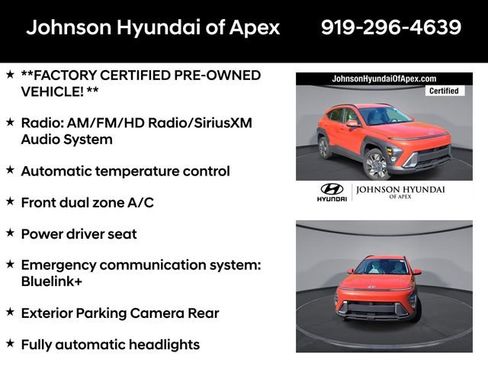 Certified 2024 Hyundai Kona SEL AWD/4WD image 6