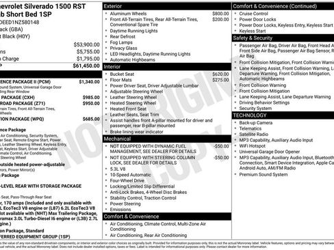 Used 2022 Chevrolet Silverado 1500 RST w/ Convenience Package II image 13