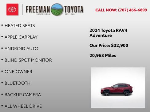 Used 2024 Toyota RAV4 Adventure w/ Convenience Package image 8