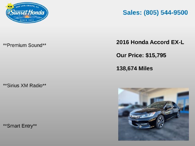 Used 2016 Honda Accord EX-L image 7