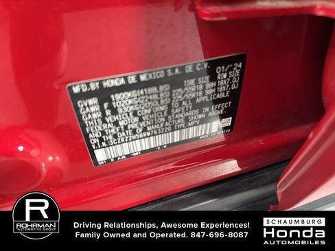 Certified 2024 Honda HR-V Sport image 37