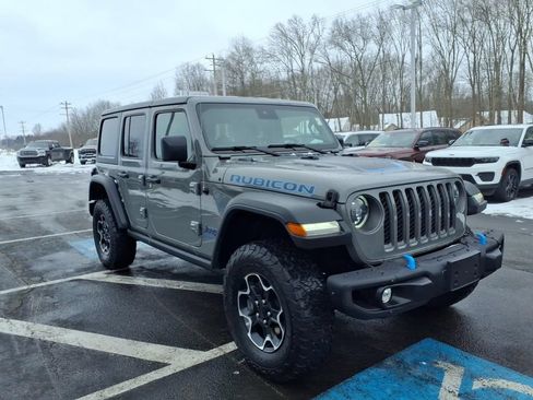 Used 2023 Jeep Wrangler Unlimited Rubicon 4xe w/ Steel Bumper Group AWD/4WD image 4