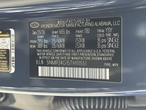 New 2026 Hyundai Santa Fe SEL FWD image 33