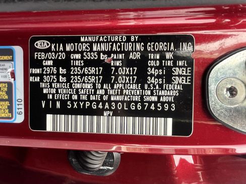 Used 2020 Kia Sorento LX FWD image 29