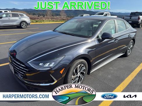 Used 2022 Hyundai Sonata Blue image 1