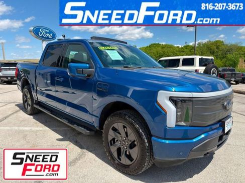 Used 2022 Ford F150 Lightning Lariat w/ Equipment Group 511A High AWD/4WD image 1