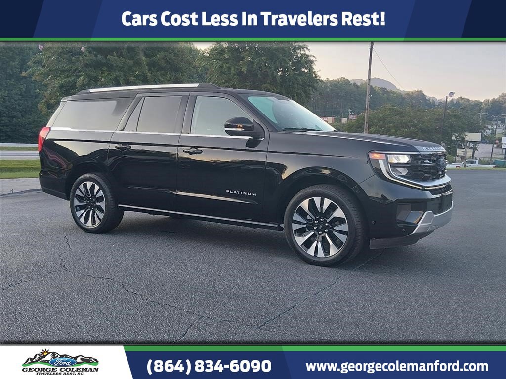 Certified 2025 Ford Expedition Max Platinum w/ Driver's Package AWD/4WD 360° Tour