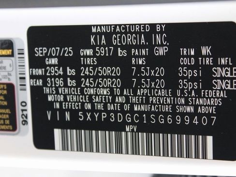 New 2025 Kia Telluride EX image 11