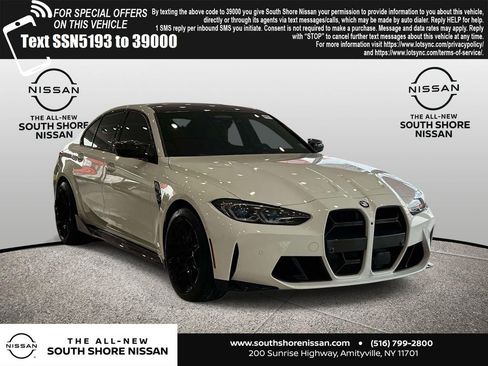 Used 2024 BMW M3 Competition w/ M Carbon Exterior Package AWD/4WD image 1