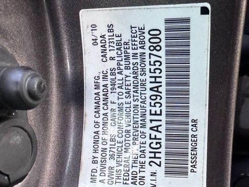 Used 2010 Honda Civic LX image 16