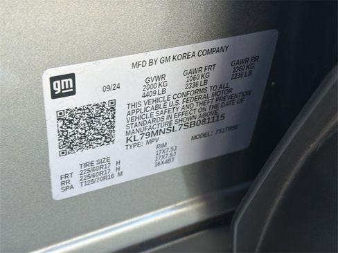 Certified 2025 Chevrolet TrailBlazer LS w/ LS Convenience Package image 32