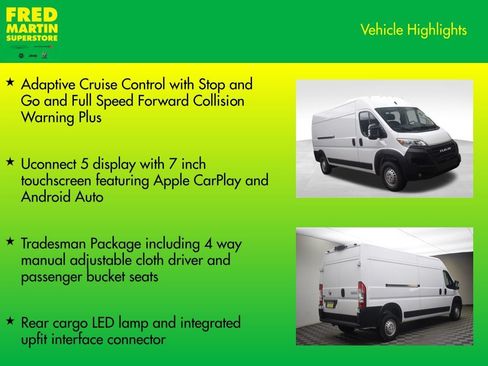 New 2026 RAM ProMaster 2500 w/ Convenience Group FWD image 15