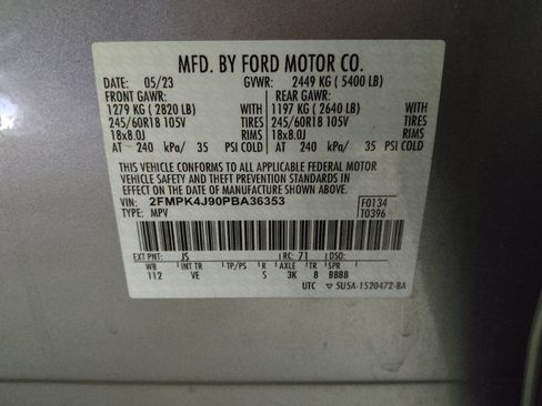 Used 2023 Ford Edge SEL AWD/4WD image 33