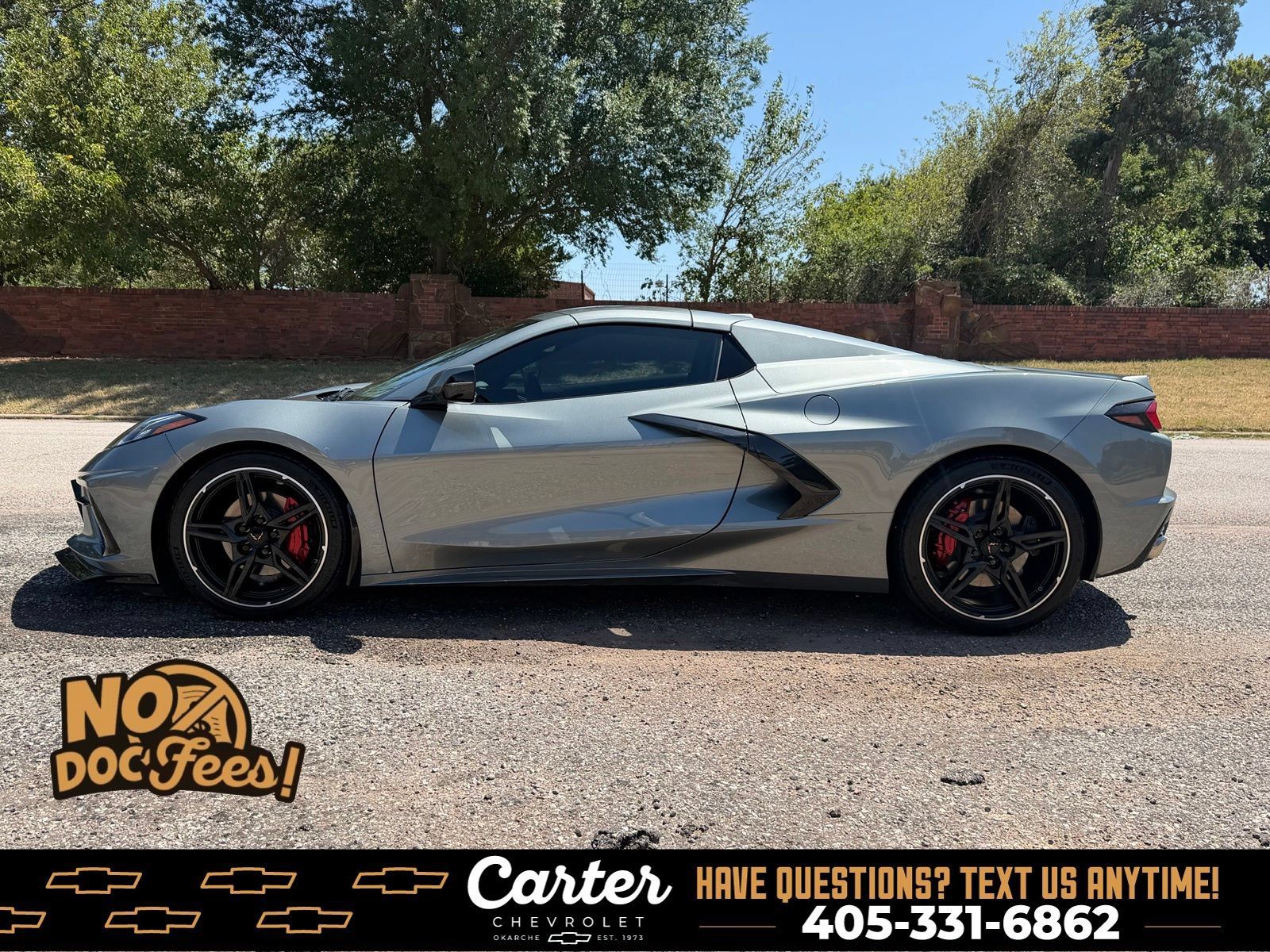 Used 2022 Chevrolet Corvette Stingray Preferred Conv w/ Chrome Exterior Badge Package RWD image 7