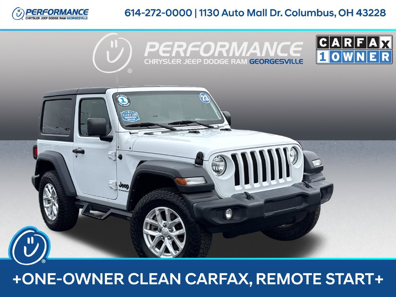 Used 2023 Jeep Wrangler Sport AWD/4WD image 1