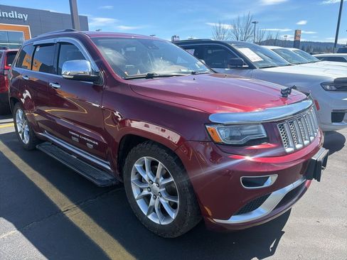 Certified 2016 Jeep Grand Cherokee Summit w/ Platinum Series Group AWD/4WD image 3