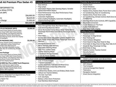 Used 2023 Audi A6 Premium Plus w/ Premium Plus Package image 33