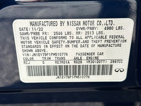 Used 2023 INFINITI Q50 Luxe w/ Cargo Package RWD image 40