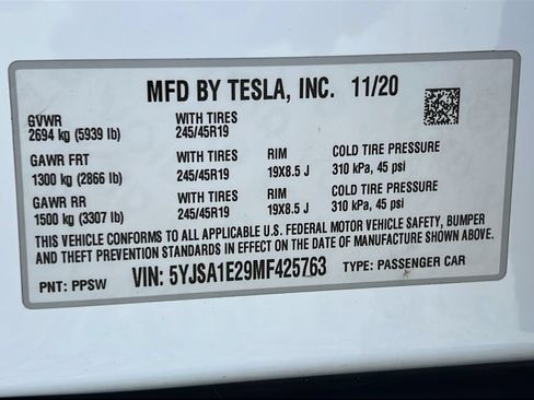 Used 2021 Tesla Model S Long Range AWD/4WD image 24