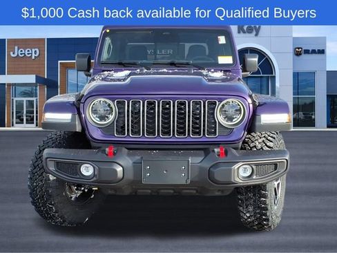 New 2026 Jeep Gladiator Rubicon w/ Steel Power Dome Hood Package image 2