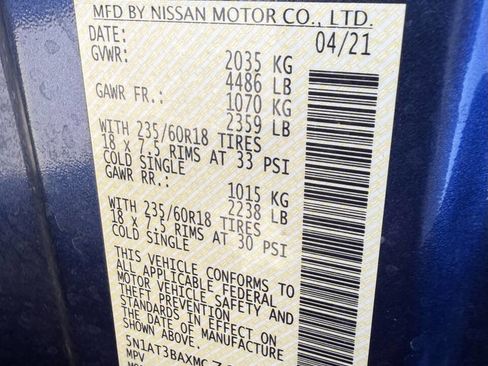 Used 2021 Nissan Rogue SV FWD image 30