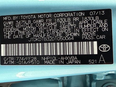 Used 2013 Toyota Prius C Two FWD image 19