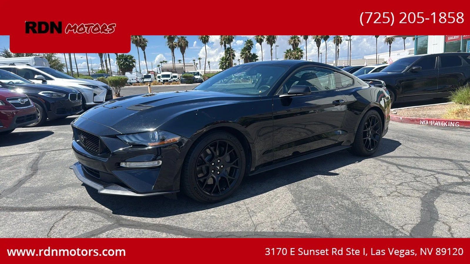 Used 2019 Ford Mustang Premium w/ Ecoboost Performance Package RWD image 2