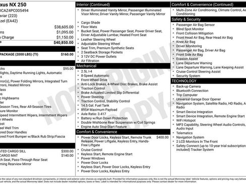 Used 2023 Lexus NX 250 FWD w/ Towing Package (2000 Lbs) image 5