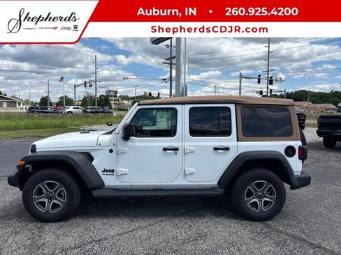Used 2022 Jeep Wrangler Unlimited Sport AWD/4WD image 1