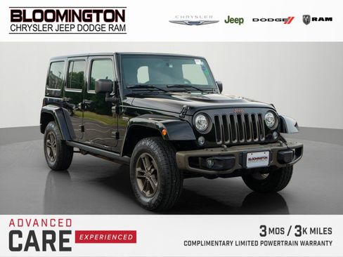 Used 2017 Jeep Wrangler Unlimited Sahara AWD/4WD image 1