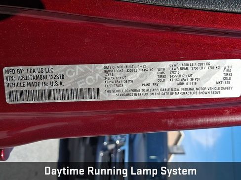Used 2022 Jeep Gladiator Sport AWD/4WD image 21