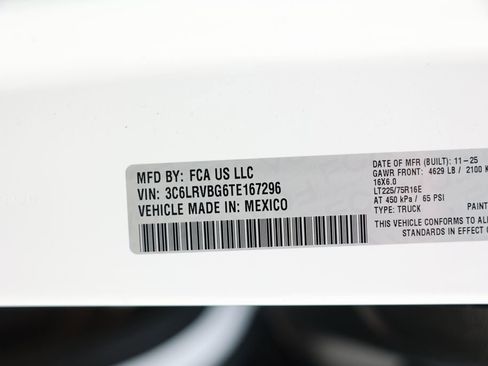 New 2026 RAM ProMaster 1500 w/ Safety Group image 37