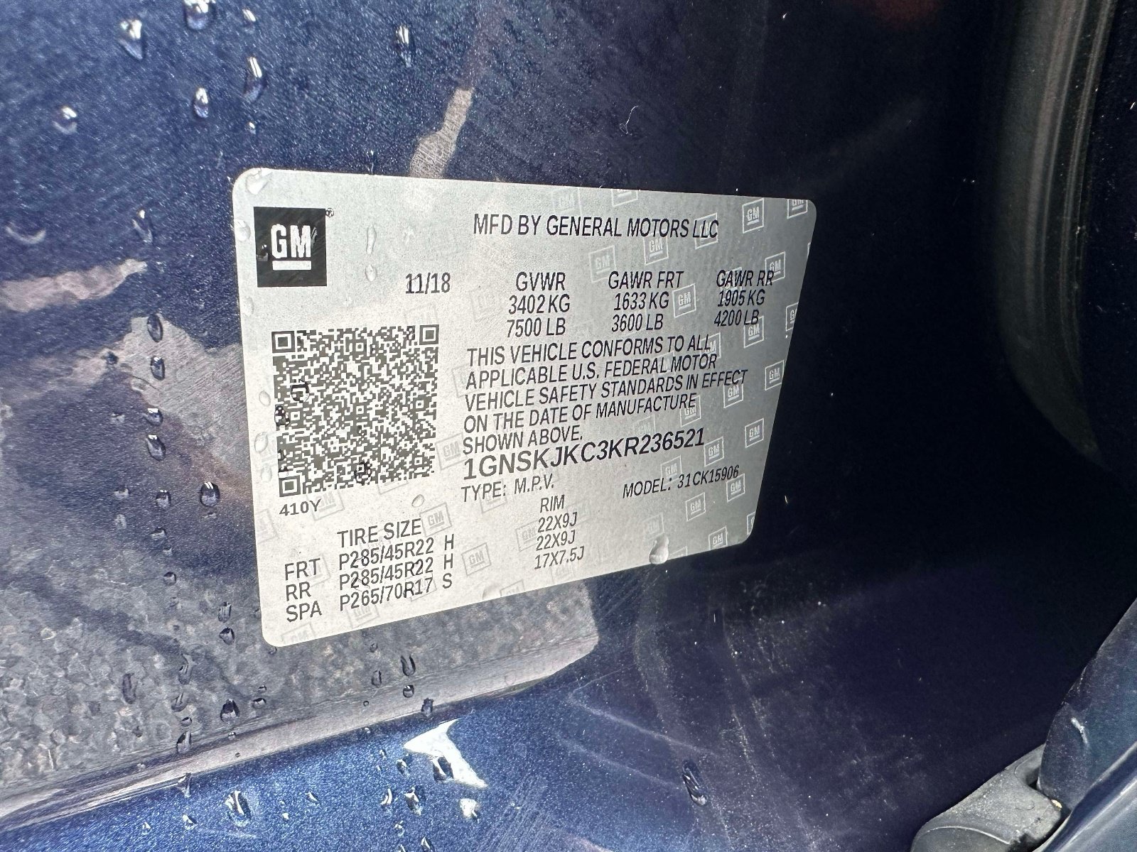 Used 2019 Chevrolet Suburban Premier AWD/4WD image 37