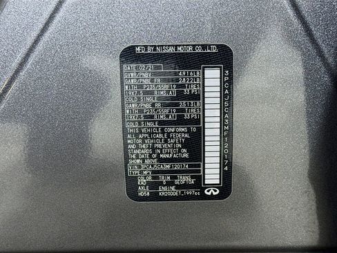 Used 2021 INFINITI QX50 Essential w/ Convenience Package FWD image 34