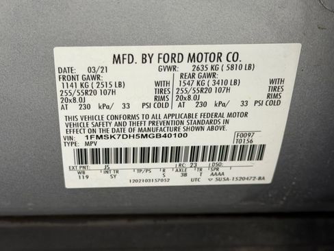 Used 2021 Ford Explorer XLT w/ Equipment Group 202A RWD image 22